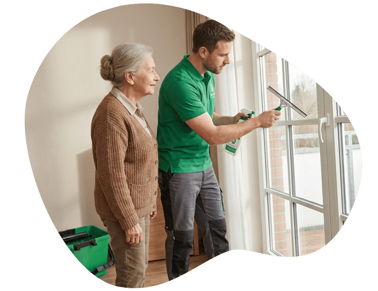Fenster putzen über pflegekasse